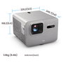 BenQ TK705STi Proyector de tiro corto 4K UHD 3000 ANSI Lúmenes Gris
