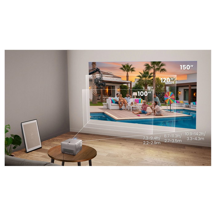 BenQ TK705STi 4K UHD Proyector de Tiro Corto 3000 ANSI Lúmenes