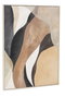 DKD Home Decor Cuadro Abstracto Beige Marron Lienzo PS 60 x 80 x 2.8 cm (2 Unidades)