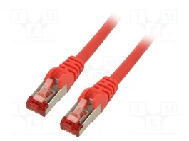 GOOBAY Patch Cord Cat 6 S/FTP Rojo 1,5m