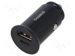 Baseus Circular PD QC4.0+ 5A 30W negro