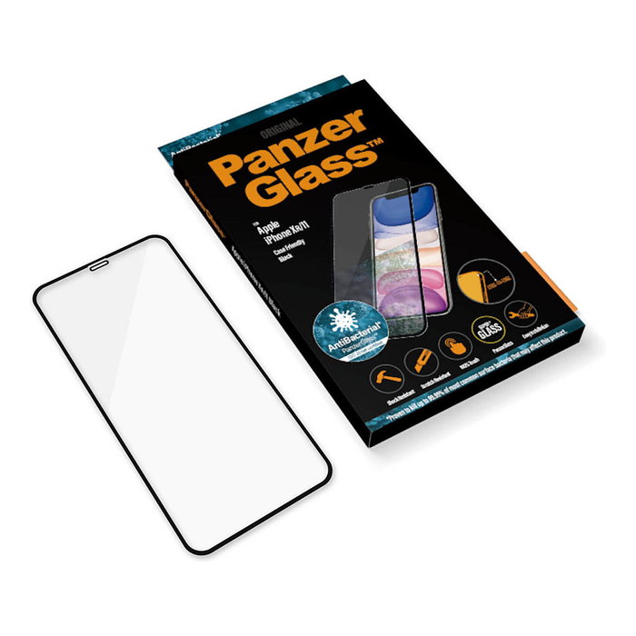 PanzerGlass Protector de Pantalla para iPhone 11 y XR, Edge-to-Edge, Antibacteriano PanzerGlass Protector de Pantalla para iPhone 11 y XR, Edge-to-Edge, Antibacteriano