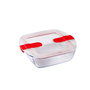 Hermético Cuadrado Boro Cook&Heat Pyrex® 21x17x6 cm - 1 L