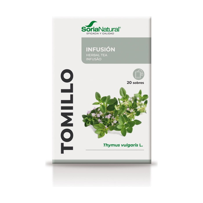 Soria Natural Infusión de Tomillo 20 filtros Soria Natural Infusión de Tomillo 20 filtros