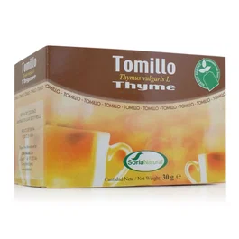 SORIA NATURAL Infusión de Tomillo 20 filtros