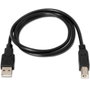 Aisens Cable USB 2.0 Impresora Tipo A Macho a Tipo B Macho 4,5m Negro
