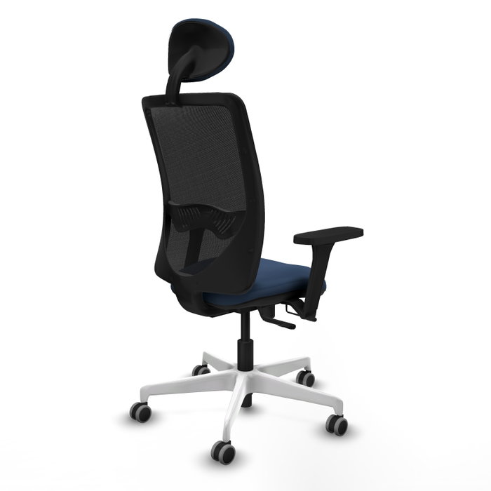 PIQUERAS Y CRESPO Silla de oficina Zulema Azul marino y Negro PIQUERAS Y CRESPO Silla de oficina Zulema Azul marino y Negro