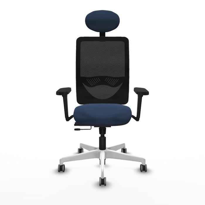 PIQUERAS Y CRESPO Silla de oficina Zulema Azul marino y Negro PIQUERAS Y CRESPO Silla de oficina Zulema Azul marino y Negro