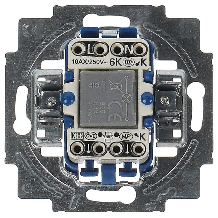 BUSCH-JAEGER Interruptor de Control UP 2CKA001022A0474 Azul Mate Duroplast/Termoplástico IP20