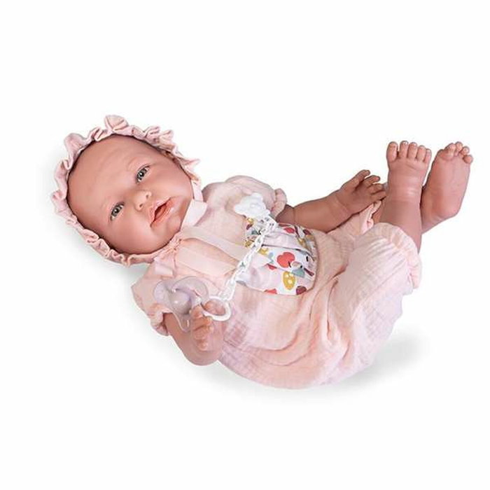 Antonio Juan Muñeca Mi Primer Reborn Daniela con portabebé