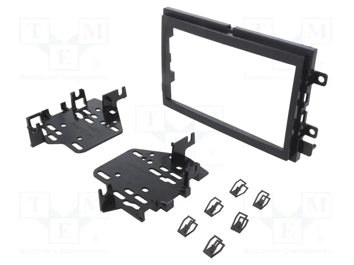 METRA Bastidor de montaje de radio 2 DIN negro mate para Ford F150 2009-2010 METRA Bastidor de montaje de radio 2 DIN negro mate para Ford F150 2009-2010
