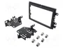 METRA Bastidor de montaje de radio 2 DIN negro mate para Ford F150 2009-2010