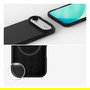 4smarts Cupertino Funda Silicona para Apple iPhone 17 Air 6.6" Negro Compatible MagSafe