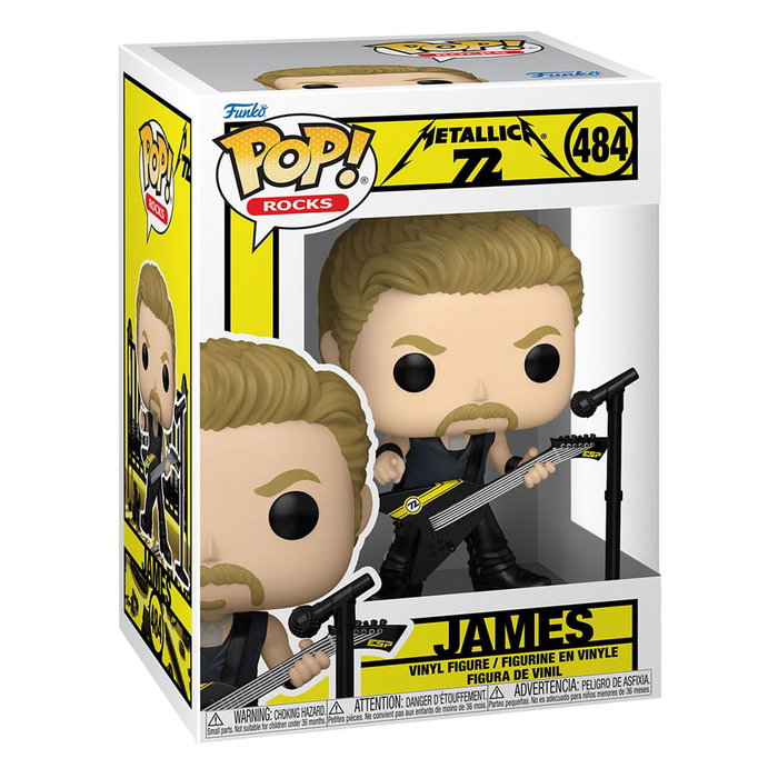 Funko Metallica POP! Rocks James (72 Seasons) Funko Metallica POP! Rocks James (72 Seasons)