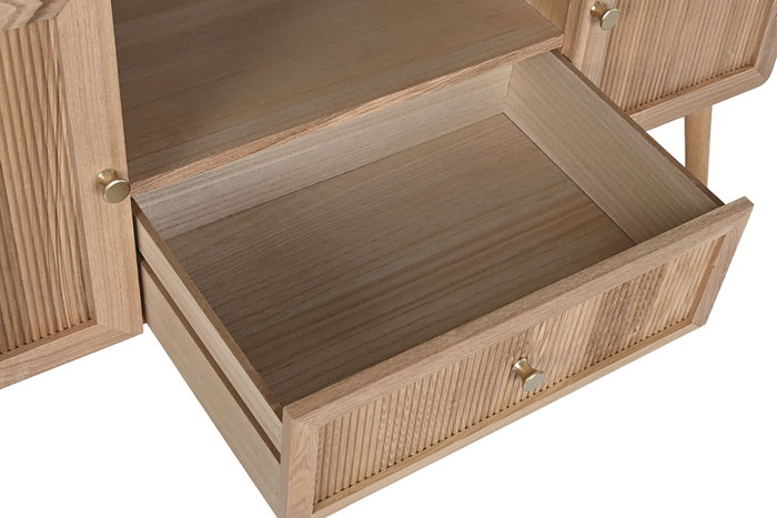 DKD Home Decor Mueble TV Haiarts md Scandi Natural 120 x 40 x 63 cm