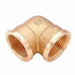 Metalgrup Codo H-H Latón 3/8"