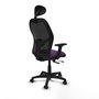 PIQUERAS Y CRESPO Silla de oficina Alocén Bali morado