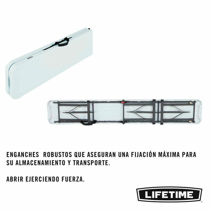 Color Baby Banco plegable maletín Lifetime 183X29X42 cm Color Baby Banco plegable maletín Lifetime 183X29X42 cm