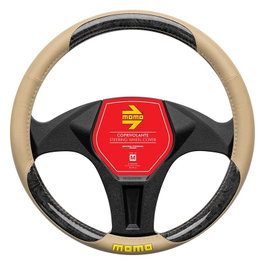 Momo Briar Funda para Volante Beige-Black 38-39cm