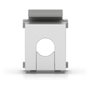 Ubiquiti UACC-Keystone-Blank-Insert-TH - Módulo Jack Keystone de Policarbonato, Blanco, 16.3 x 14.6 x 18 mm - Paquete de 12 unidades