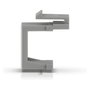 Ubiquiti UACC-Keystone-Blank-Insert-TH - Módulo Jack Keystone de Policarbonato, Blanco, 16.3 x 14.6 x 18 mm - Paquete de 12 unidades