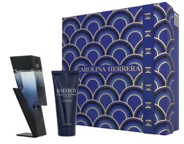 Carolina Herrera Set Bad Boy Cobalt Elixir y Gel de Ducha para Hombre