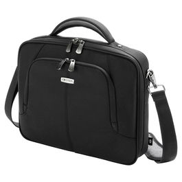DICOTA Eco Multi Compact Maletín para portátil 35.5cm-39.6cm (14"-15.6") Negro Fabricado con materiales reciclados