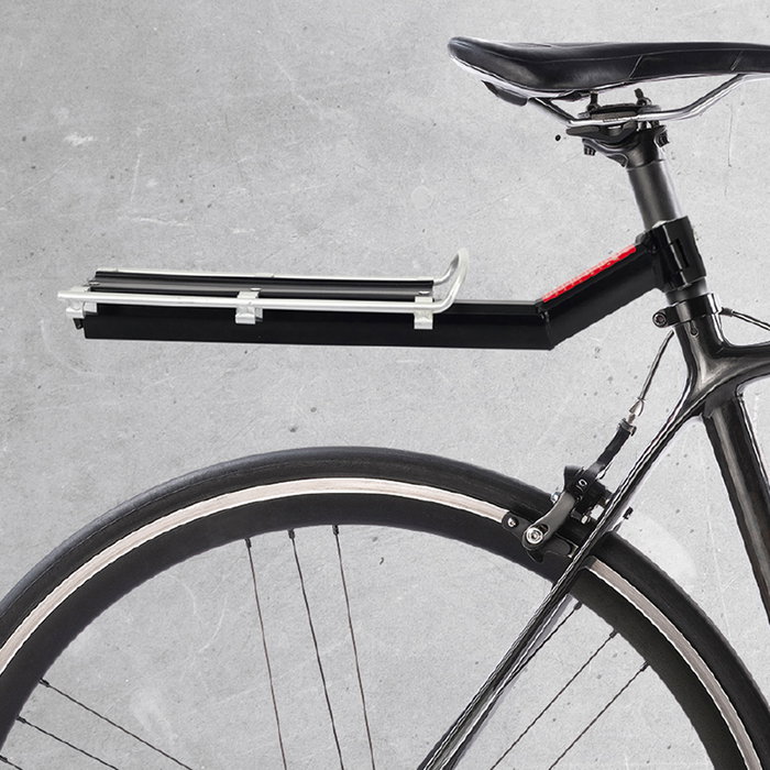 Be Mix Portaequipajes Bicicleta Velo Soporte 30kg Metal Fácil Instalación