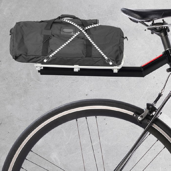 Be Mix Portaequipajes Bicicleta Velo Soporte 30kg Metal Fácil Instalación