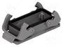 HARTING Han 16B-Base Panel 2 Levers IP67