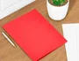 Liderpapel Subcarpeta de archivo folio rojo intenso 180g/m2