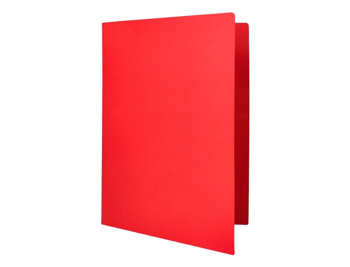 Liderpapel Subcarpeta de archivo folio rojo intenso 180g/m2 Liderpapel Subcarpeta de archivo folio rojo intenso 180g/m2