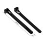GoodConnections Bridas de cable reutilizables 300mmx7,4mm