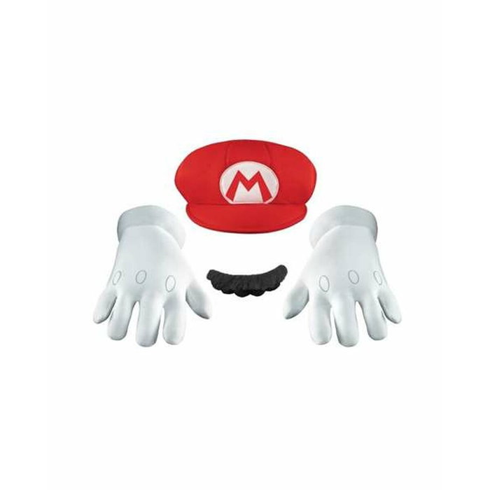 Liragram Disfraz Adulto Acc Nintendo Super Mario Kit Rojo Talla M