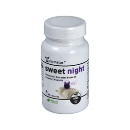 PLANNATUR Sweet Night 60 Cápsulas Ayuda al Sueño Melatonina