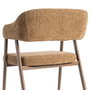 Silla Marrón Tejido-Metal Contract 56 X 60 X 81 cm (Set de 2)