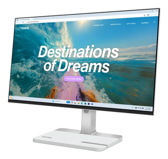 Lenovo L24D-4C Monitor Business Cloud grey 23,8 pulg Full-HD IPS 144Hz