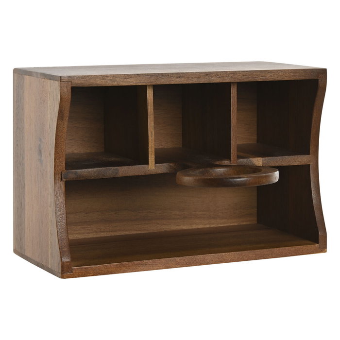 DKD Home Decor Cubertero Basicos Natural Acacia