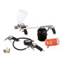 Abac Kit Pistolas para Compresor 8 Piezas 2809913650 Incluye Manguera Espiral y Accesorios para Pintar, Soplar, Inflar y Engrasar