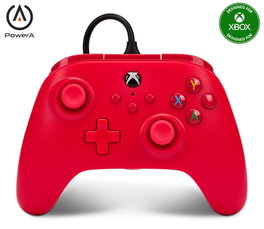 Power A Mando con Cable para Xbox Series X|S Rojo