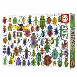 Educa Puzzle 500 piezas Escarabajos con FIX PUZZLE®