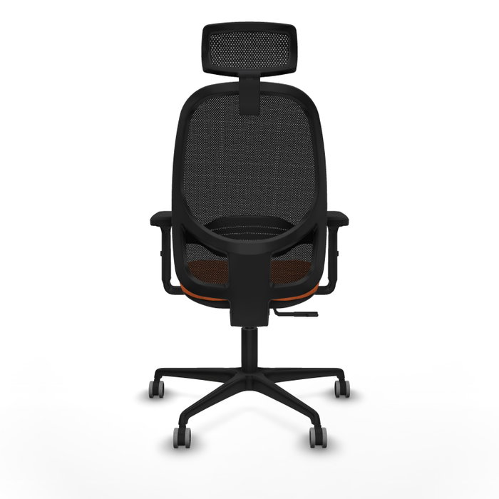 PIQUERAS Y CRESPO Silla de oficina Cilanco Naranja y Negro PIQUERAS Y CRESPO Silla de oficina Cilanco Naranja y Negro
