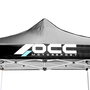 OCC Motorsport Carpa Racing OCCCARP03, 3x3 Metros, Acero 40mm, Tejido Oxford 420, Impermeable y UV, Incluye Bolsa de Transporte