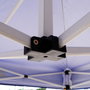 OCC Motorsport Carpa Racing OCCCARP03, 3x3 Metros, Acero 40mm, Tejido Oxford 420, Impermeable y UV, Incluye Bolsa de Transporte