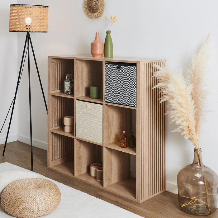 Home Deco Factory Cesta Orden Trenza 30x30 cm