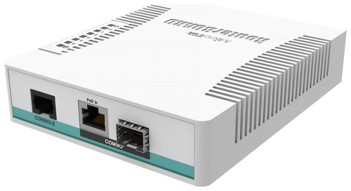 MikroTik CRS106-1C-5S Switch de escritorio con 5 puertos Gigabit y 5 ranuras SFP Blanco
