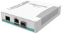 MikroTik CRS106-1C-5S Switch de escritorio con 5 puertos Gigabit y 5 ranuras SFP Blanco
