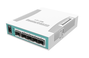 MikroTik CRS106-1C-5S Switch de escritorio con 5 puertos Gigabit y 5 ranuras SFP Blanco