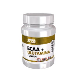 MEGA PLUS BCAA + GLUTAMINA CONCEPT Tropical 500g