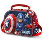 Karactermania Bolsa Portamerienda 3D Capitán América Patriot Multicolor